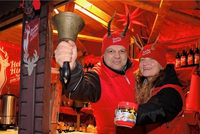 Janet und Mike Neubert sorgen immer für gute Stimmung. 