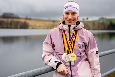 Die Großhartmannsdorfer Teiche sind für Lilu Förster in ihrer Heimat einer der Orte, wo sie vom Wettkampfgeschehen abschalten kann. Das klappt mit vier neuen Medaillen nun umso besser.