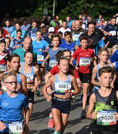 Start zum Stauseelauf. Auch diese Großveranstaltung passte noch in dieses Wochenende. 