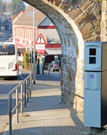 Der stationäre Blitzer an der B 173 im Tempo-30-Abschnitt in Naundorf in Richtung Freiberg ist jetzt freigeschaltet. 