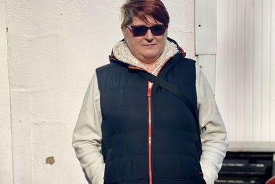 Siiri aus Aue ist unzufrieden mit dem Wahlausgang auf Bundesebene.