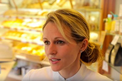 Sandy Fiedler führt in Einsiedel die Konditorei und Bäckerei ihrer Familie in fünfter Generation.