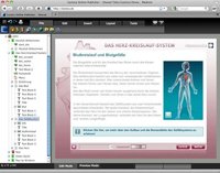 Screenshot von Lectora Online