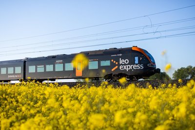 Der „Leo Express“-Fernzug soll ab Ende Juni über Leipzig und Dresden bis nach Przemyśl an der polnisch-ukrainischen Grenze fahren.