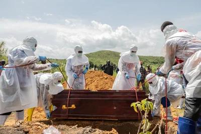 Bereits mehr als 100 Menschen sind im Kongo an Ebola gestorben. (Archivbild)