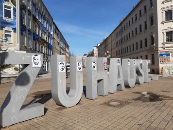 Auch am Brühl wird der Opfer gedacht.