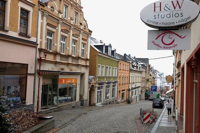 Die Händler und Gastronomen in der Innenstadt von Hohenstein-Ernstthal profitieren von der Verlängerung der Ausnahmeregelung. 
