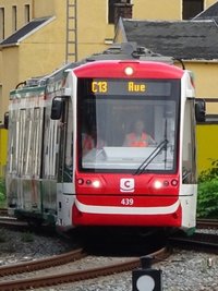 Ab Ende Januar sollen von Aue aus Straßenbahnen bis ins Zentrum von Chemnitz rollen. 