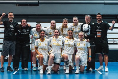 Die deutsche Nationalmannschaft der Frauen im Kleinfeld-Floorball: Die Floor Fighters aus Chemnitz haben Deutschland bei der WM in Spanien vertreten.