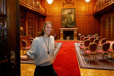 Maike Othengrafen hat jetzt die Verantwortung im Waldenburger Schloss.