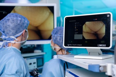 Das Gerät „IBox Touch“ im Einsatz.
