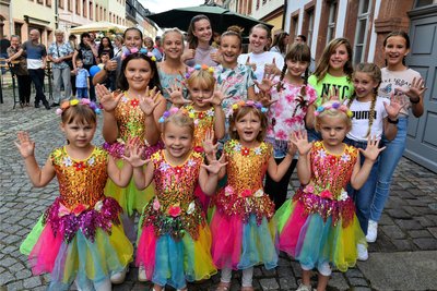 Die Funken des Karneval-Club Rochlitz sorgten im vergangenen Jahr für ein buntes Programm. Sie treten wieder auf.