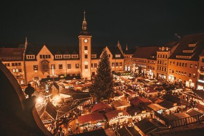 Der Freiberger Christmarkt gehört zu den schönsten Weihnachtsmärkten Deutschlands.