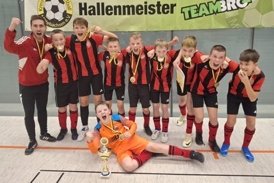Setzten sich im Finale gegen den SV Lichtenberg mit 4:1 durch: Die D-Junioren von Fortuna Langenau.