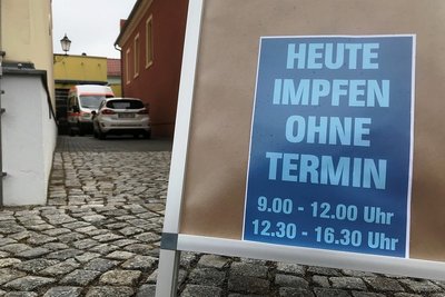 Impfungen gegen Corona sind in Mittelsachsen meistens ohne Terminvereinbarung möglich.