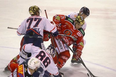 Scott Feser kommt bisher auf elf Tore und zehn Vorlagen. Damit ist der Deutsch-Kanadier der beste Scorer bei den Eispiraten. 