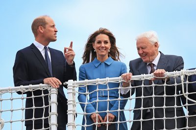 Prinz William baute im Laufe der Zeit eine enge Beziehung zu Attenborough auf. (Archivbild)