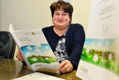 Regionalmanagerin Steffi Möller koordiniert die Förderprojekte im Klosterbezirk Altzella.