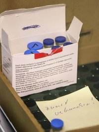 Nur wenig Impfstoff ist übrig geblieben - der kommt nun nach Dresden.