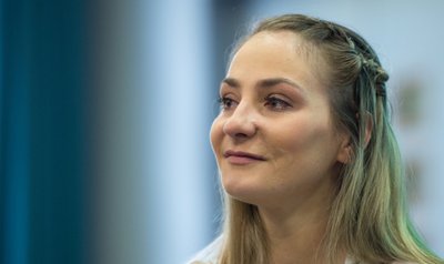 Radsport-Olympiasiegerin Kristina Vogel
