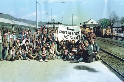 Fanbild "Der Gegner ist doof"