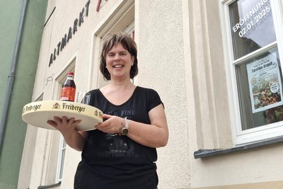 Peggy Musuly ist mit ihrer Altmarkt-Stube in Oederan gut gestartet.