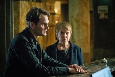 Kriminalhauptkommissar Felix Voss (Fabian Hinrichs) und Kriminalhauptkommissarin Paula Ringelhahn (Dagmar Manzel) im Franken-Tatort.
