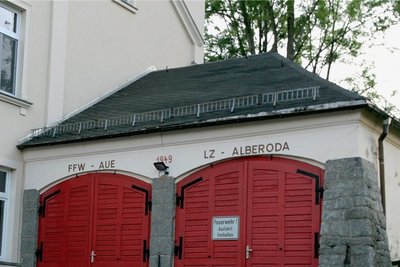 Bisher ist die Wehr in diesem kleinen Anbau untergebracht. 
