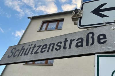 Die Schützenstraße wird ab 27. April gesperrt. Geplant ist dies bis 5. Mai.