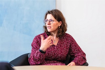 „Dafür bin ich nicht Lehrerin geworden“: Esther Vogel.