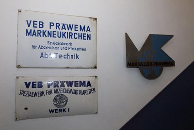 Präwema-Erinnerungsstücke: Das Unternehmen hat eine lange Geschichte.