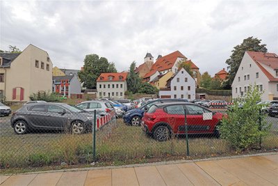 Die Brache an der Wasserturmstraße soll zur Landesgartenschau neu gestaltet werden.
