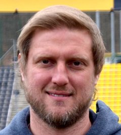 VFC Plauens Cheftrainer Robert Fischer