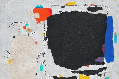 Willi Baumeister: "Taru-Turi", 1954. Eigentum Stiftung Gunzenhauser. Eine Ausstellung im Herbst widmet sich dem Künstler. 