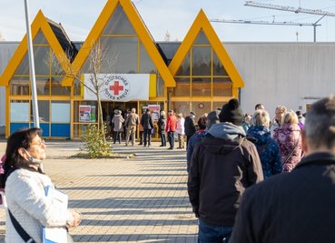 Wie am Dienstag bekannt wurde, ist der Eicher Impfpunkt erneut attackiert worden. 
