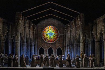 Kitsch as Kitsch can be: „Parsifal“ an der Semperoper Dresden.