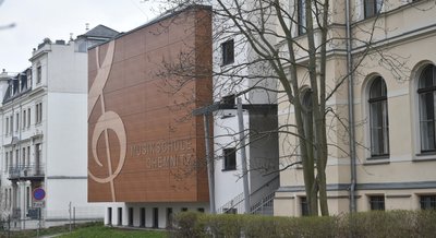 Die Chemnitzer Musikschule auf dem Kaßberg.