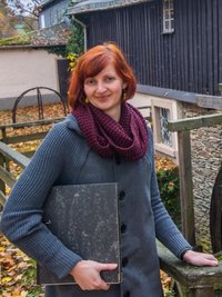 Die Leiterin der Heimatwelten Zwönitz, Paula Stötzer, hat das neue Konzept mit erstellt.