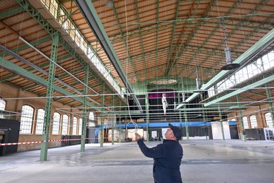 Auf der ehemaligen Fläche von Fahrrad XXL gibt es mit 2500 Quadratmetern viel Platz für die Marktstände.
