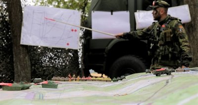 Übungen gehören zum Alltag von Soldaten. 2019 bereiteten sich die Marienberger auf den Einsatz im Baltikum vor. Als Bestandteil der schnellen Eingreiftruppe befindet sich das Bataillon in erhöhter Bereitschaft.