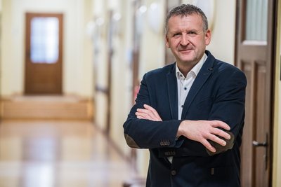 Ist der alte und neue Beigeordnete der Stadt Aue-Bad Schlema: Jens Müller.