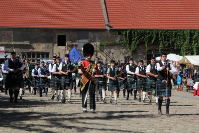 „Bei Pipes, Drums & More“ kommen Fans Schottlands im Kloster Buch auf ihre Kosten.