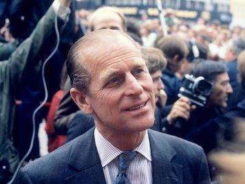  
          Prinz Philip 1978 bei einem Besuch in Bonn.