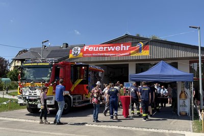 Die Kameraden in Langenleuba-Oberhain feierten mit Freunden und Anwohnern.