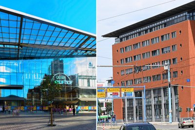 Alter Kaufhof oder Moritzhof? Die Stadträtinnen und Stadträte von Chemnitz sollen heute über den künftigen Sitz der bisher im Moritzhof an der Bahnhofstraße eingemieteten Behörden entscheiden.