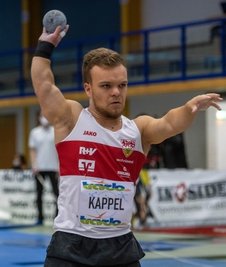 Kugelstoßer Niko Kappel aus Baden-Württemberg reist erneut in Rochlitz an.