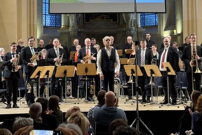 Peter Kubisch hatte ein spannendes Programm für die Freiberger Nikolaikirche zusammengestellt.