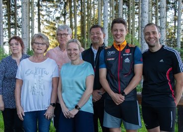 Der neue Vorstand der WSG Rodewisch: von links Bettina Flügel, Angela Seidel, Vorsitzender Veiko Seidel, Grit Georgi (Schriftführerin), Adrien Limbecker, Fabien Limbecker und Alexander Rink. Beim Fototermin fehlte Kerstin Tiepmar. 