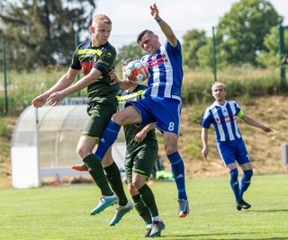 Die Mittweidaer, hier mit Mohanad Salim in einem früheren Spiel gegen den FV Dresden 06, wollen gegen den SV Bannewitz an die Leistungen der vergangenen Partien anknüpfen.