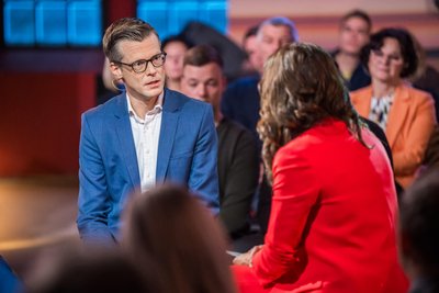 Das ZDF-Morgenmagazin sendete am Donnerstag aus dem Alten Gasometer Zwickau, zu Gast war unter anderem VW-Sachsen-Chef Danny Auerswald.